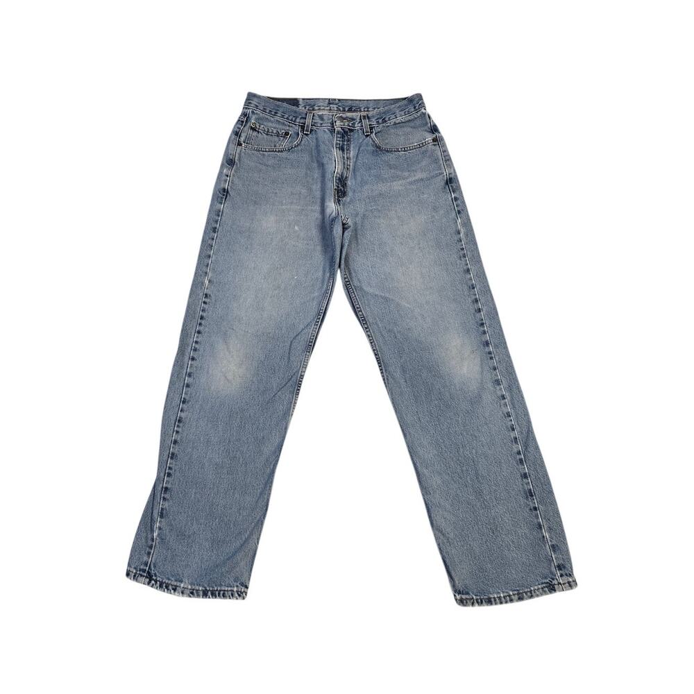 Levi’s 569 Loose Straight Jeans Mens 33x32 Light Wash Baggy Y2K Denim